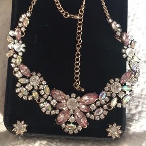 Necklace with earrings